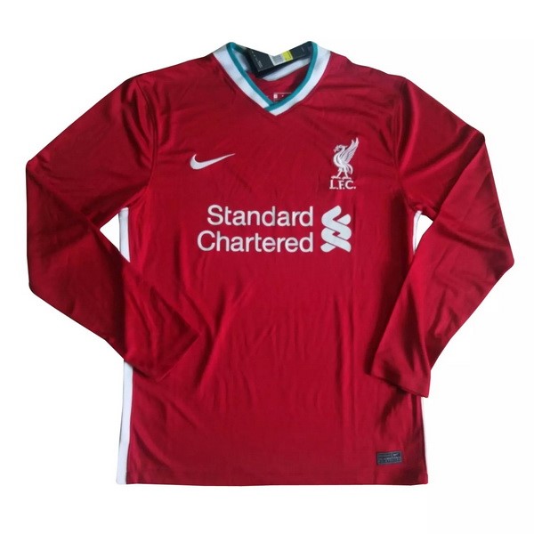 Tailandia Camiseta Liverpool 1ª ML 2020/21 Rojo